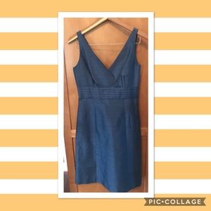 Banana Republic Navy structured dress